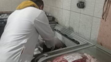 ضبط 38.5 كيلو لحوم ودواجن منتهية الصلاحية بمطعم شهير في الوادي الجديد ضبط 38.5 كيلو لحوم ودواجن منتهية الصلاحية بمطعم شهير في الوادي الجديد