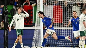 إيطاليا تتخطى أيرلندا الشمالية بثنائية وتضرب موعدا في نهائي الملحق الأوروبي