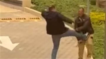 الحبس سنة مع النفاذ للمتهم بالتعدي على فرد أمن كمباوند التجمع