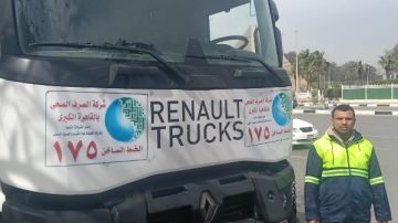 انتشار معدات شركة الصرف الصحي بالقاهرة الكبرى لمواجهة التقلبات الجوية