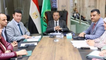 محافظ المنوفية يتابع الموقف التنفيذي لمنظومات المتغيرات المكانية ومستهدفات الموجة الـ 28