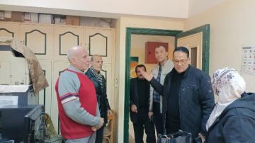 وكيل تعليم الغربية يناقش انتظام وانضباط فعاليات الدراسة بالمدارس كفر الزيات