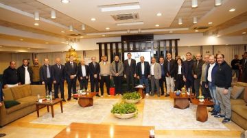 بحضور وزير الرياضة ورئيس رابطة الأندية نادي إنبي يقيم حفل إفطار رمضانيا