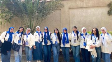 بصمة مصرية .. طلاب إعلام القاهرة يشاركون في مبادرة إنسانية لدعم الأسر الأكثر احتياجا بصمة مصرية .. طلاب إعلام القاهرة يشاركون في مبادرة إنسانية لدعم الأسر الأكثر احتياجا