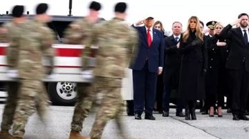 ترامب يستقبل جثث 6 جنود قتلوا في حرب إيران