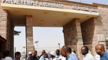 محافظ أسوان يتفقد المرسى السياحي بمعبد فيلة لتنفيذ أعمال التطوير به