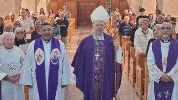 مطران الكنيسة اللاتينية يفتتح زيارته الرعوية لشرم الشيخ بقداس ولقاء حول يوبيل القديس فرنسيس الآسيزي