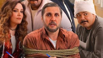 وصول هشام ماجد العرض الخاص لفيلمه برشامة 