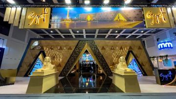 بالصور تفاصيل الجناح المصري المشارك في بورصة برلين السياحية