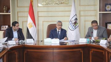 محافظ بني سويف يترأس اجتماع العليا للبت في طلبات تقنين أراضي أملاك الدولة