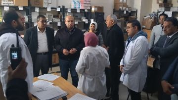 نائب محافظ الجيزة يتفقد أعمال تطوير مستشفى حميات الصف نائب محافظ الجيزة يتفقد أعمال تطوير مستشفى حميات الصف