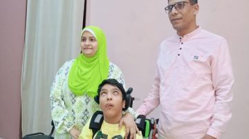 هدية من السماء .. حكاية أم صابرة تتوج بلقب بـ المثالية لابن من ذوي الهمم في جنوب سيناء