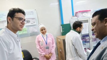 جولة مفاجئة للانضباط الصحي في أبورديس بجنوب سيناء