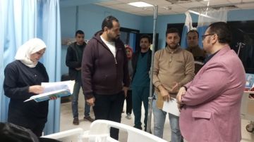 وكيل صحة الشرقية يتفقد مستشفى ديرب نجم خلال عطلة عيد الفطر المبارك وكيل صحة الشرقية يتفقد مستشفى ديرب نجم خلال عطلة عيد الفطر المبارك