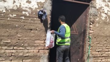 توزيع لحوم مجانا على 1300 أسرة ضمن الأولى بالرعاية بقرى الأقصر