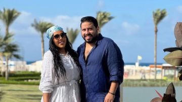 رغم الطلاق .. محمد كارتر يهنئ شيماء سيف بنجاح مسلسلها