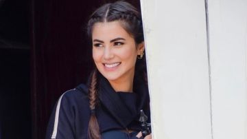 هدى الإتربي تبدأ رحلتها الرياضية بصورة من داخل الجيم