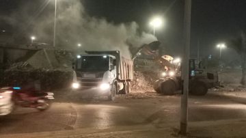 محافظة الجيزة ترفع 1900 طن مخلفات من نفق المنشية بالهرم ضمن حملات مكثفة للنظافة