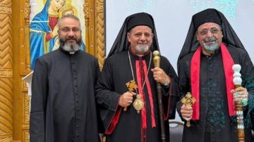 الأنبا بشارة يترأس قداس الذكرى السادسة لتأسيس الإيبارشية