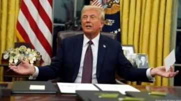 ترامب: على الدول المتضررة من إغلاق مضيق هرمز السيطرة على المضيق بنفسها