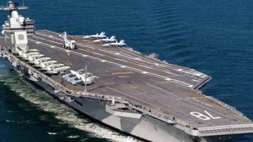 عاجل.. حريق على متن حاملة الطائرات الأمريكية يو إس إس جيرالد فورد.. وإصابة بحارين عاجل.. حريق على متن حاملة الطائرات الأمريكية يو إس إس جيرالد فورد.. وإصابة بحارين