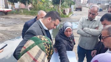 نائب محافظ بورسعيد يتابع أعمال رفع الرتش وتطهير الصرف الصحي بمساكن المطحن بحي الضواحي نائب محافظ بورسعيد يتابع أعمال رفع الرتش وتطهير الصرف الصحي بمساكن المطحن بحي الضواحي