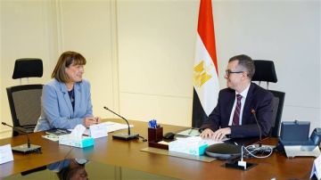 وزير التخطيط يبحث مع المنسق المقيم للأمم المتحدة تعزيز مسارات التنمية المستدامة