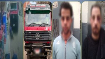 بسبب خلافات الجيرة.. سائق سيارة نقل يدهس سيدتين ودراجة نارية أمام منزل بالشرقية