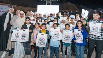 في أحضان جبال شرم الشيخ.. تكريم 150 طفلا من حفظة القرآن الكريم في أحضان جبال شرم الشيخ.. تكريم 150 طفلا من حفظة القرآن الكريم