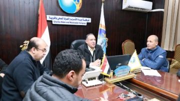 مياه الشرب بالغربية يناقش آليات تطبيق خطة الدولة نحو ترشيد استهلاك الوقود