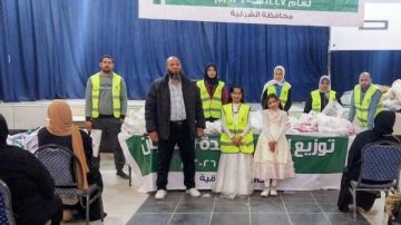 أورمان الشرقية : توزيع 1500 كيلو لحوم على 750 من الأسر الأولى بالرعاية صور