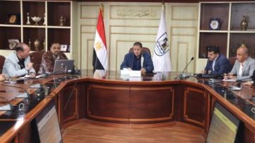 السكرتير العام لبني سويف يناقش الموقف التنفيذي لمبادرة التشجير 100مليون شجرة السكرتير العام لبني سويف يناقش الموقف التنفيذي لمبادرة التشجير 100مليون شجرة