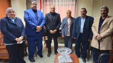 ريق الوكالة الألمانية للتعاون الدولي GIZ يزور تعليم بورسعيد