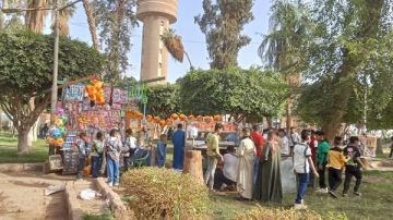 استمرار توافد الزائرين على حديقة ناصر بأبوتيج في ثاني أيام عيد الفطر استمرار توافد الزائرين على حديقة ناصر بأبوتيج في ثاني أيام عيد الفطر