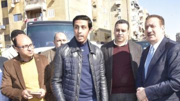 بمعدل 95 .. محافظ بورسعيد يتابع تطوير شارع عمر بن عبد العزيز في بورفؤاد