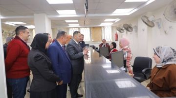 رفع كفاءة مبنى مديرية التموين بشطا