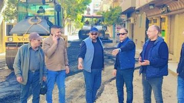 محافظ أسيوط: بدء رصف تقسيم إلياس بحي شرق لرفع كفاءة الشوارع الداخلية