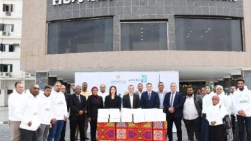 محافظ أسوان يدشن مبادرة سكة خير لتوفير ألف وجبة إفطار للأسر الأولى بالرعاية