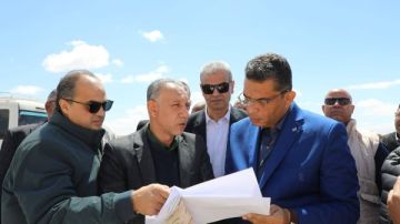 محافظ البحر الأحمر يتأكد من جاهزية البرابخ لمواجهة التقلبات الجوية برأس غارب