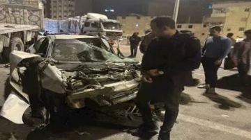 العربية النقل دخلت في الاثنين الملاكي .. إصابات خطيرة بحادث مروع بالدائري العربية النقل دخلت في الاثنين الملاكي .. إصابات خطيرة بحادث مروع بالدائري