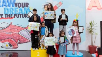 تويوتا تكرم الفائزين في مسابقة رسم سيارة الأحلام 2026