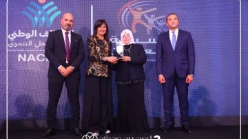 مؤسسة أبو العينين تفوز بجائزة محور التمكين الاجتماعي في احتفالية صناع الأثر 