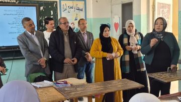 مدير تعليم جنوب سيناء يتابع انتظام الحضور والتقييمات خلال جولة تفقدية بمدارس أبو زنيمة