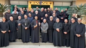 البطريرك الأنبا إبراهيم إسحق يترأس اللقاء الدوري لكهنة الإيبارشية البطريركية