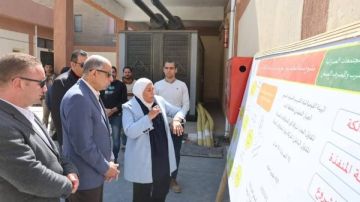بتكلفة 400 مليون جنيه.. محافظ المنيا يتفقد محطة رفع صرف الصحي بقرية الروضة بتكلفة 400 مليون جنيه.. محافظ المنيا يتفقد محطة رفع صرف الصحي بقرية الروضة