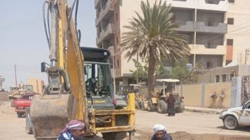 تدخل سريع من محافظ أسوان لإصلاح كسر خط مياه الشرب بنصر النوبة تدخل سريع من محافظ أسوان لإصلاح كسر خط مياه الشرب بنصر النوبة