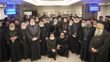 مجمع كهنة إيبارشية أبو قرقاص يعقد اجتماعه الدوري بدير مارمينا العجايبي