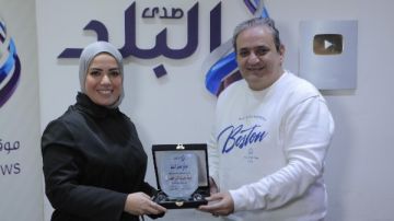 آية عبدالرحمن فى ضيافة صدى البلد قبل إعلان الفائزين بدولة التلاوة آية عبدالرحمن فى ضيافة صدى البلد قبل إعلان الفائزين بدولة التلاوة