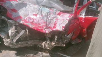 إصابة 9 أشخاص في تصادم ميكروباص وربع نقل بأسيوط