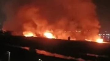 الإمارات .. اندلاع حريق بمحيط مناطق خليفة الاقتصادية